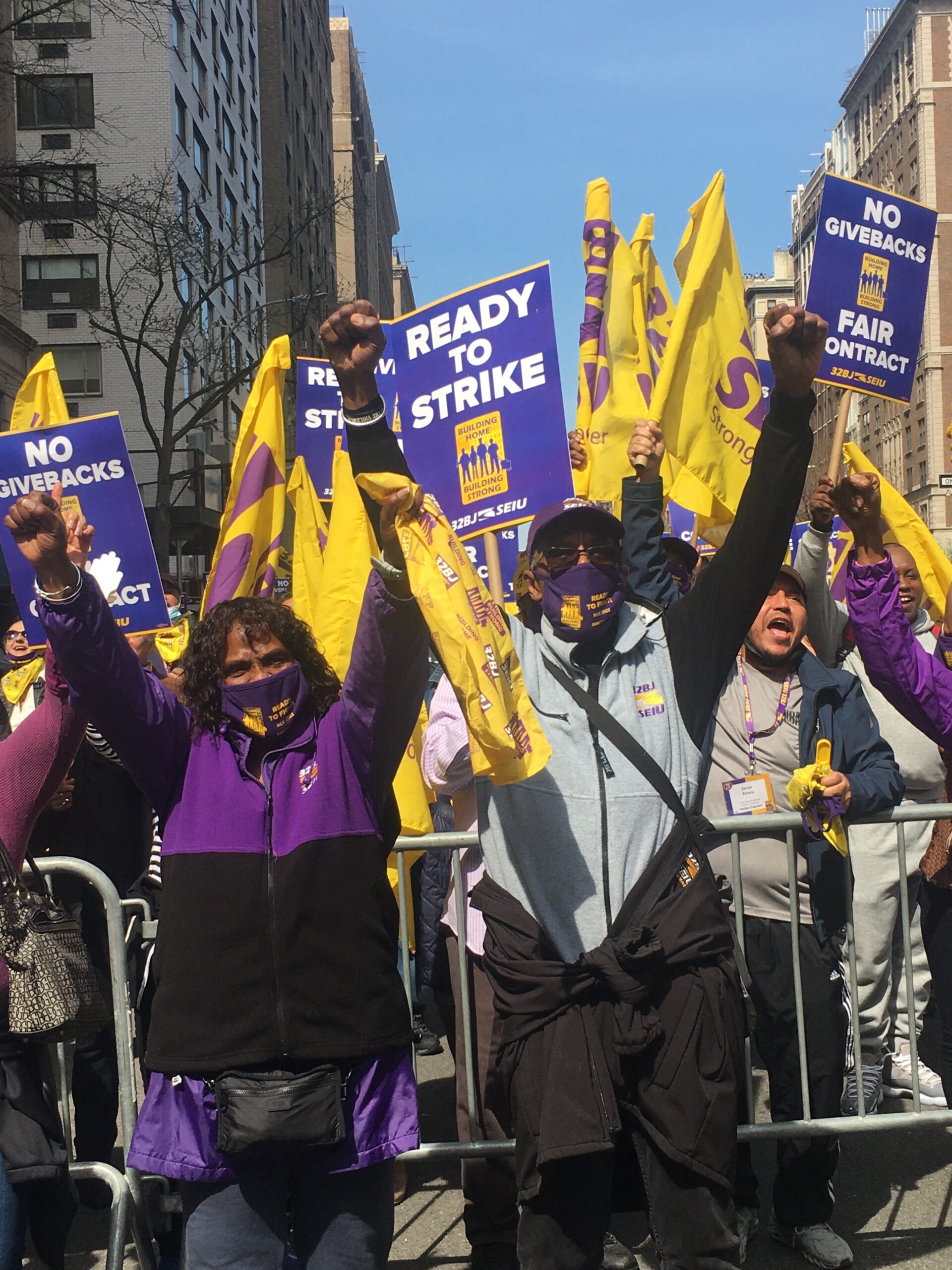 32BJ Building Service Workers in NYC Refuse to Surrender Healthcare
